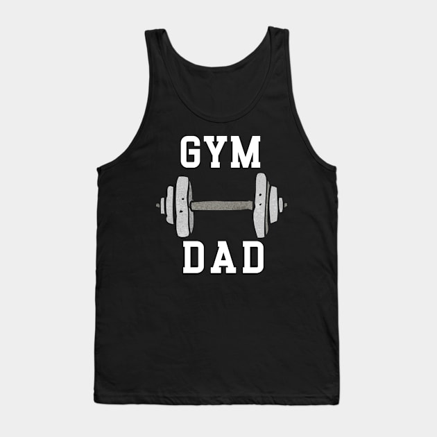 Gym Dad Tank Top by Doddle Art